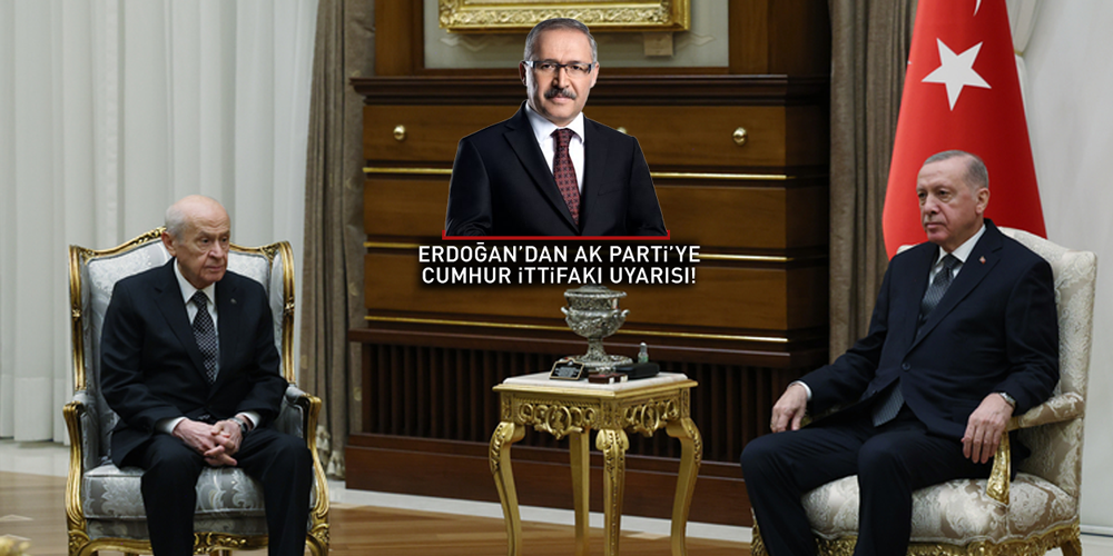 SON DAKİKA HABERİ: Cumhurbaşkanı Erdoğan'dan AK Parti'ye Cumhur İttifakı uyarısı