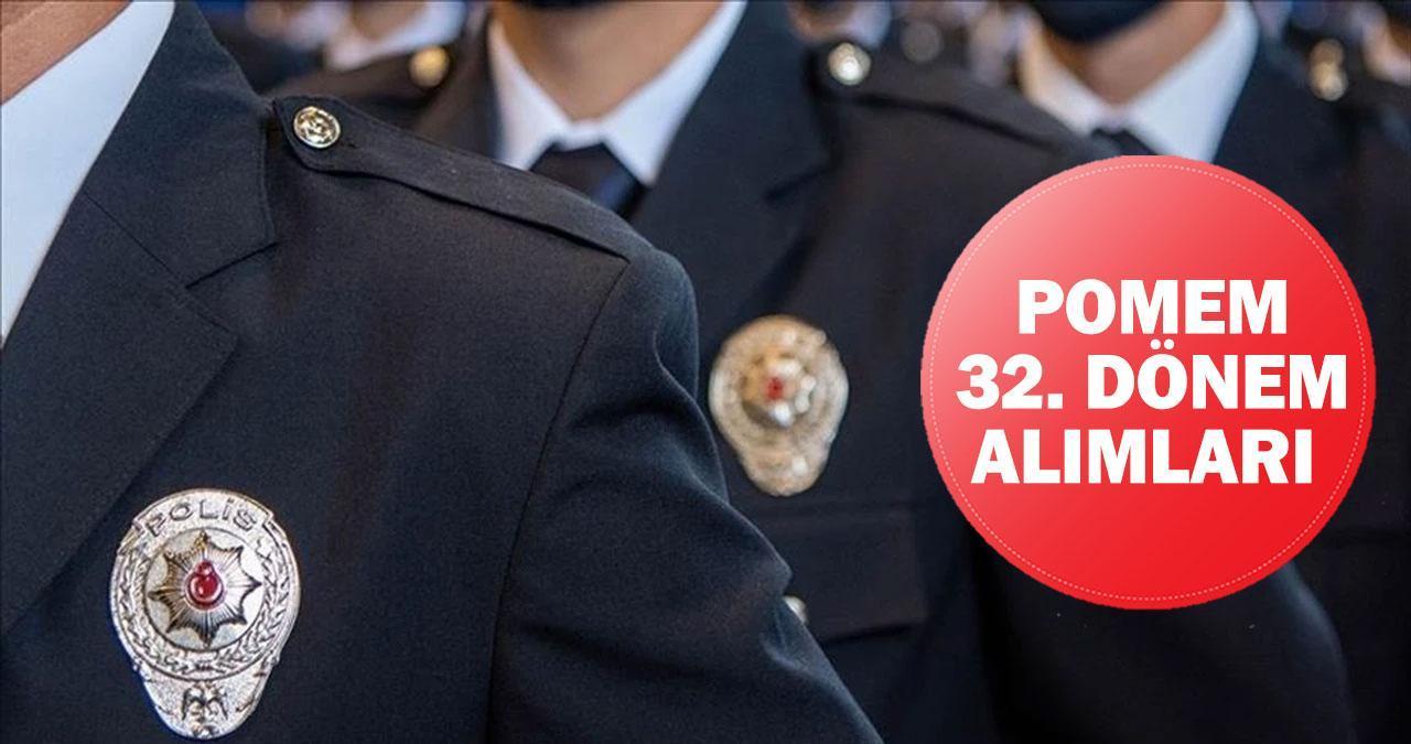 POMEM 32. dönem alımları lisans ve ön lisans kadro dağılımı! 12 bin polis alımı başvuruları ne zaman?