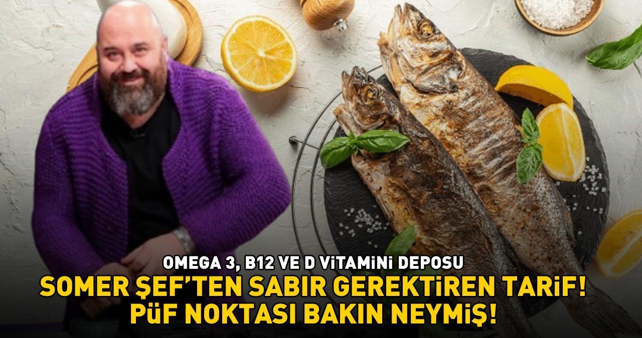 MasterChef Somer'den sabır gerektiren tarif! OMEGA 3, B12, D vitamini deposu uskumru dolmasının püf noktası bakın neymiş!