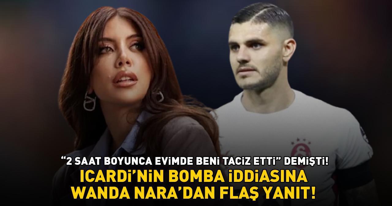 '2 saat boyunca evimde beni taciz etti' demişti! Galatasaray'ın yıldızı Icardi'nin bomba iddiasına Wanda Nara'dan flaş yanıt