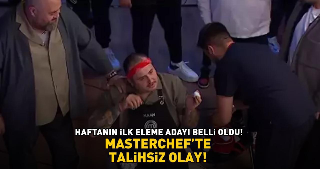 MasterChef'te eleme adayı belli oldu! KAAN'IN BAŞINA GELEN TALİHSİZ OLAY EKRAN BAŞINDAKİLERİ ÜZDÜ