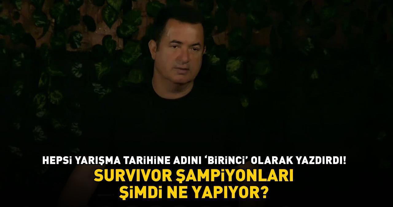 Survivor şampiyonları şimdi ne yapıyor? Hepsi yarışma tarihine adını birinci olarak yazdırdı!