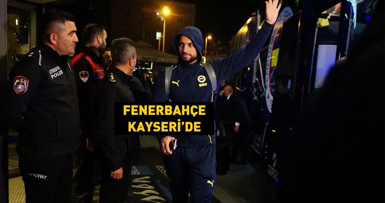 Fenerbahçe, Kayseri’de! Taraftarlar coşkuyla karşıladı