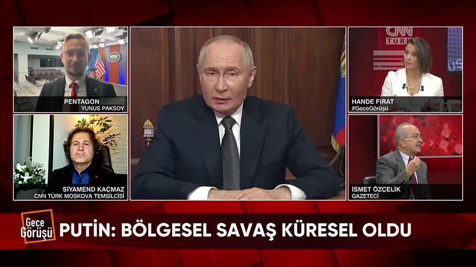 Putin'in ilk füze savaşları yorumu, Rusya'nın ABD'ye bilgi vererek vurması ve Netanyahu için tutuklama emri Gece Görüşü'nde konuşuldu