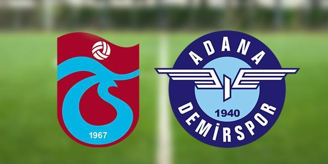 Trabzonspor Adana Demirspor maçı ne zaman, saat kaçta? Süper Lig Trabzon Adana Demir maçı saati!