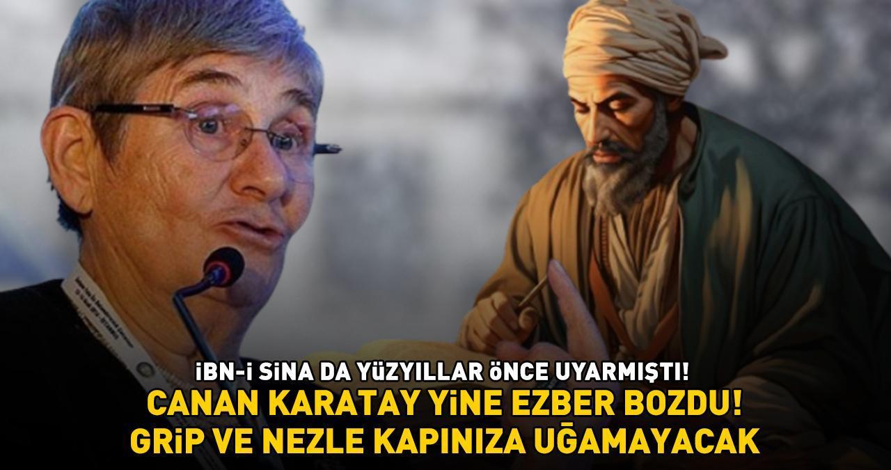 İbn-i Sina da yüzyıllar önce uyarmıştı! Canan Karatay'dan ezber bozan sözler! KIŞIN BU YİYECEKLERİ TÜKETEN GRİP VE NEZLE OLMUYOR!