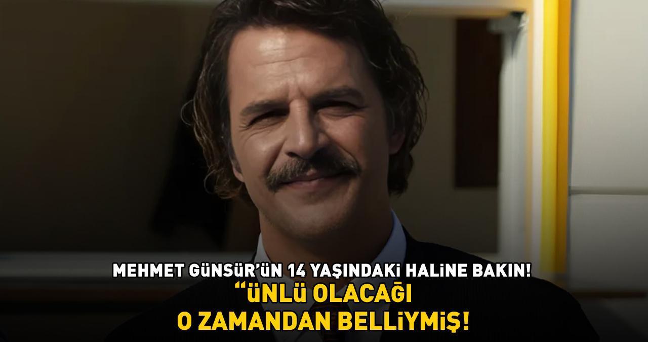 Annem Ankara'nın Hasan'ı Mehmet Günsür’ün 14 yaşındaki haline bakın! 'ÜNLÜ OLACAĞI O ZAMANDAN BELLİYMİŞ!'