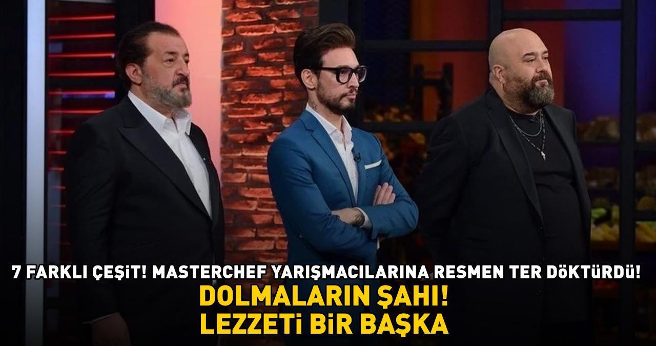 MASTERCHEF'TE 7 FARKLI DOLMA! Şıhıl Mahşi, Şalgam, Enginar, Kavun, Kaburga, Bütün Lahana ve Karışık Kuru Dolma tarifi ve püf noktaları