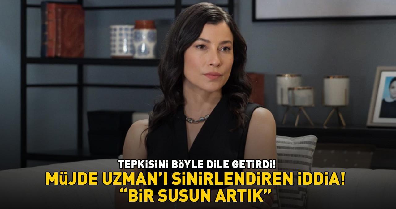 Müjde Uzman, Kızılcık Şerbeti'ne geri mi dönüyor? Böyle tepki gösterdi: ‘BİR SUSUN ARTIK!’