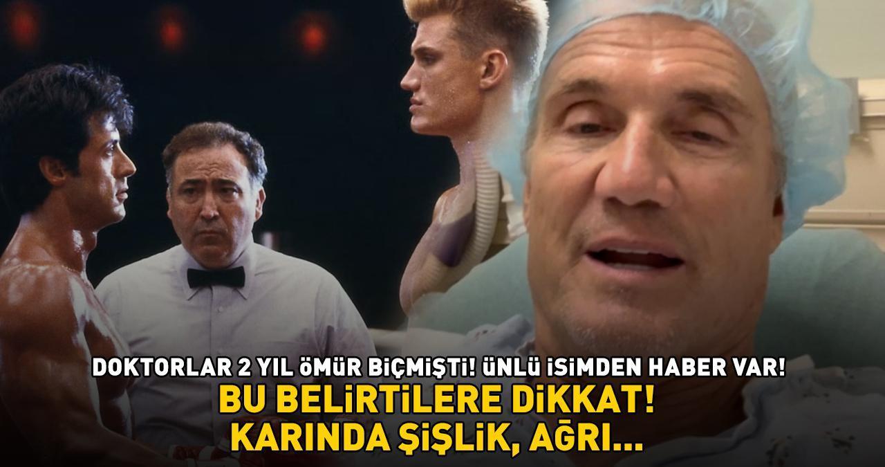 Doktorlar 2 yıl ömür biçmişti! Rocky'nin yıldızı Dolph Lundgren'dan haber var! Bu belirtilere dikkat: Karında şişlik, ağrı...