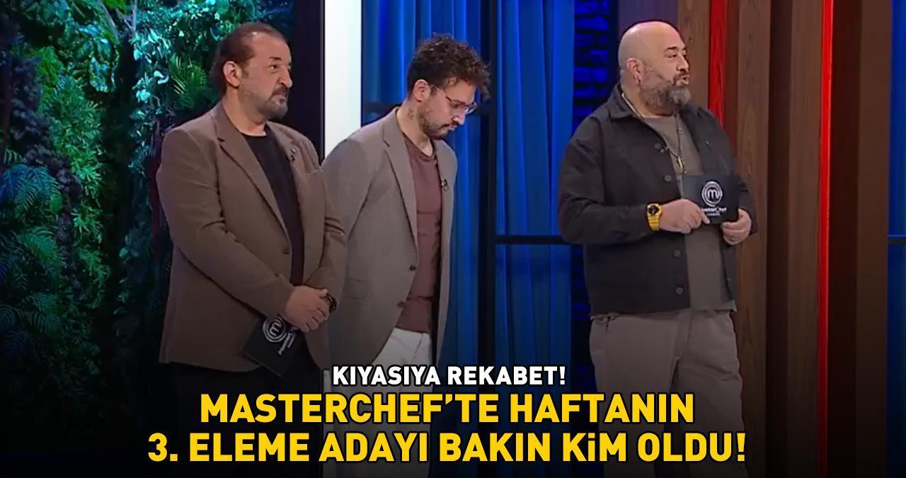 MasterChef'te 3. eleme adayı bakın kim oldu! Onur'dan dikkat çeken sözler: 'Mavi takım olarak bencil değiliz'