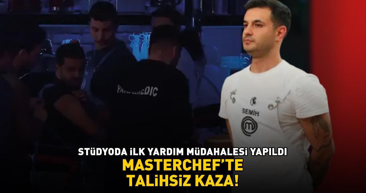 MasterChef'te ödül oyununun kazananı belli oldu! Talihsiz kaza! STÜDYODA İLK YARDIM MÜDAHALESİ YAPILDI