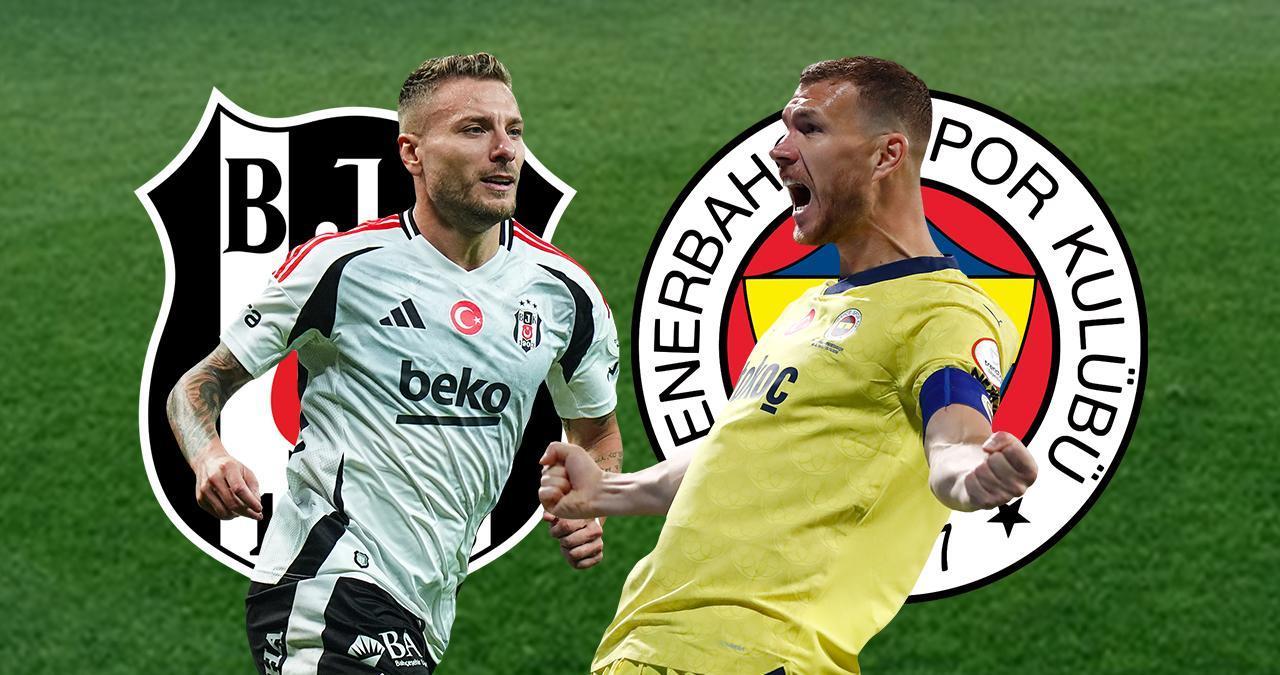 Beşiktaş - Fenerbahçe derbisinde gözler golcülerde! Ciro Immobile mi Edin Dzeko mu?