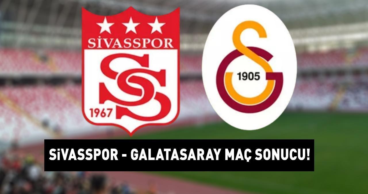 Lider Galatasaray 10 Kişiyle Sivasspor'u yıktı! Sivas'ta 5 gol