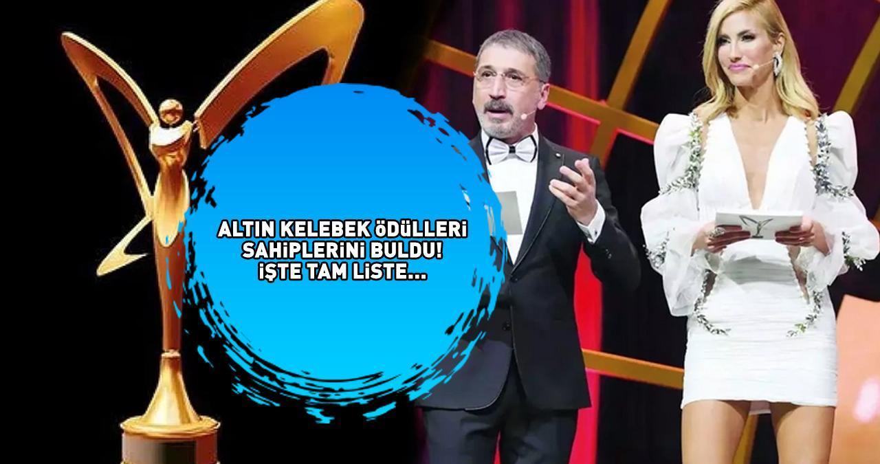 2024 PANTENE ALTIN KELEBEK ÖDÜLLERİ SAHİPLERİNİ BULDU | 50.  Altın Kelebek Ödülleri kimler kazandı? İşte isim isim tam liste...