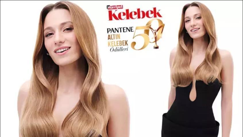 Sümeyye Aydoğan'ın tarzına tam not! “Pantene Yıldızı Parlayanlar” kategorisinde ödül kazandı