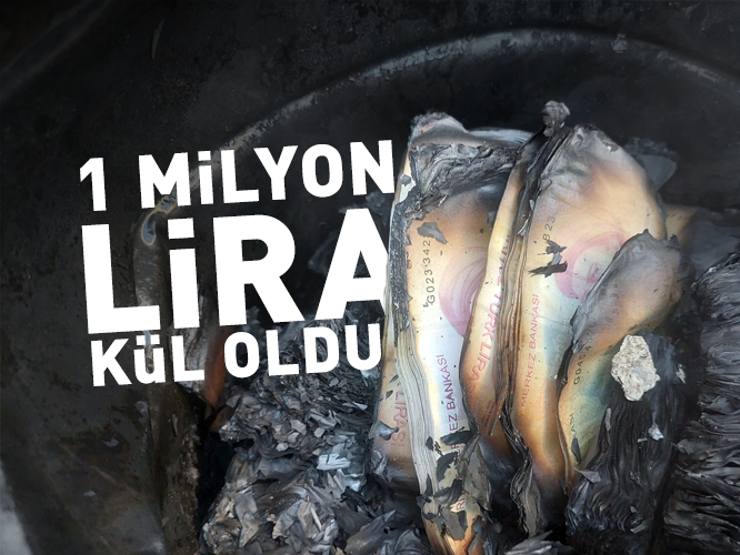 İş Yeri Sahibi Kovada Saklıyordu: Yangın 1 Milyon Lirayı Küle Çevirdi!