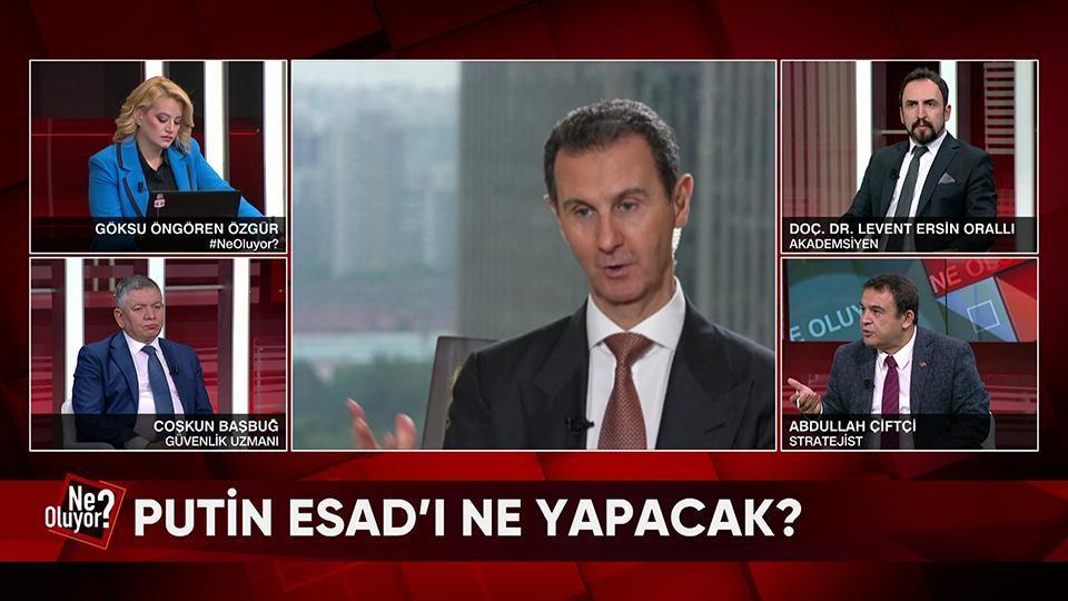 Esad şu an Rusya'da ne yapıyor? Putin Esad'ı ne yapacak? Esad Rusya'ya kaç milyar dolar kaçırdı? Ne Oluyor?'da konuşuldu