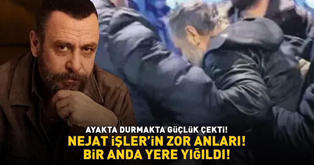 Behzat Ç. Ankara Yanıyor'un Ercüment'iydi! Nejat İşler ayakta durmakta güçlük çekti! BİR ANDA YERE YIĞILDI!