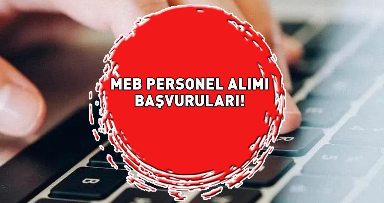 MEB PERSONEL ALIMI 2025 | MEB 50 uzman yardımcısı alımı başvuruları ne zaman, şartları neler? 10 Milli Eğitim Uzman Yardımcısı alınacak!