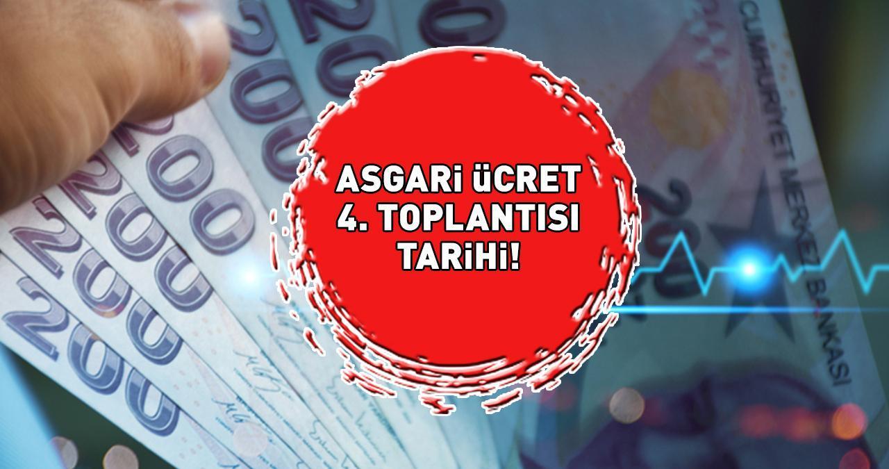 ASGARİ ÜCRET SON TOPLANTISI TARİHİ!  Asgari ücret 4. toplantısı ne zaman, hangi tarihte? 2025 ASGARİ ÜCRET ZAMMI BELLİ OLUYOR