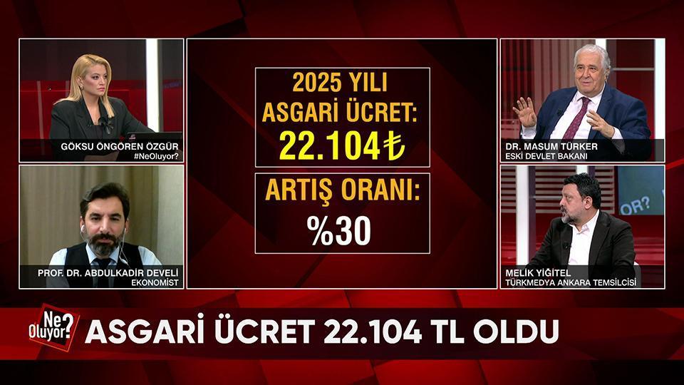 2025 yılı asgari ücret, Şara'nın PKK/YPG'yi bitirme planı, Şam'da son durum ve İngiltere'deki Esma Esad tartışması Ne Oluyor?'da masaya yatırıldı