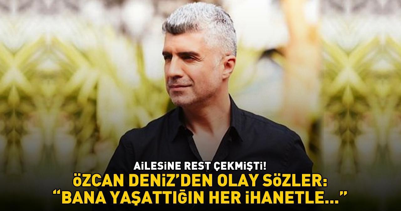 Eşi için ailesine rest çekmişti! Kızıl Goncalar'ın Levent'i Özcan Deniz'den olay sözler: 'BANA YAŞATTIĞIN HER İHANETLE...'