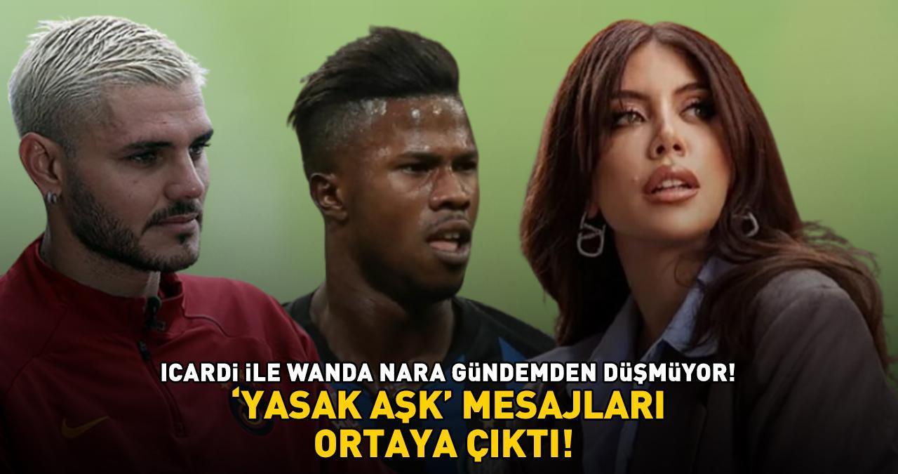 'YASAK AŞK' MESAJLARI ORTAYA ÇIKTI! Galatasaray'ın yıldızı Mauro Icardi ve Wanda Nara gündemden düşmüyor