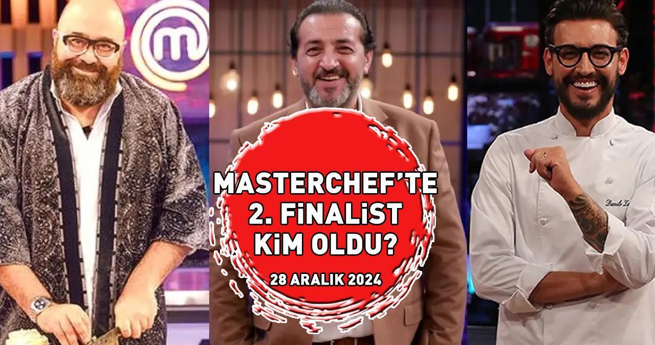 MASTERCHEF'TE 2. FİNALİST 28 ARALIK 2024: MasterChef'te 2. finalist kim oldu, BUGÜN ilk 4'e kim girdi?  Onur, Eda, Kerem, Beyza!