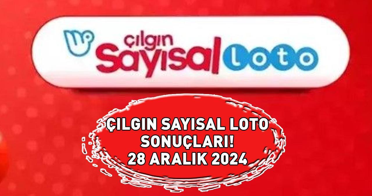 ÇILGIN SAYISAL LOTO SONUÇLARI 28 ARALIK 2024 | 459.762.719 TL büyük ikramiyeli Çılgın Sayısal Loto sonuçları ne zaman, saat kaçta açıklanacak?