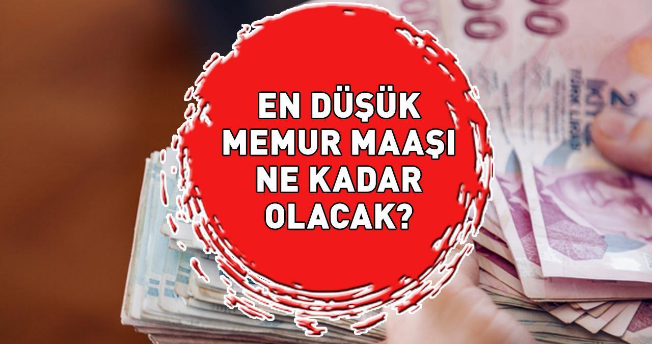 MEMUR MAAŞI ZAMMI 2025 | Ocak 2025'te en düşük memur maaşı ne kadar olacak, yüzde kaç zam gelecek?