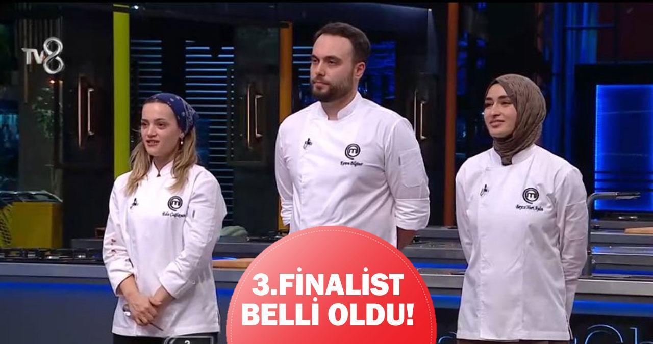 MasterChef'te 29 Aralık kim kazandı? MasterChef 3. finalist kim oldu?