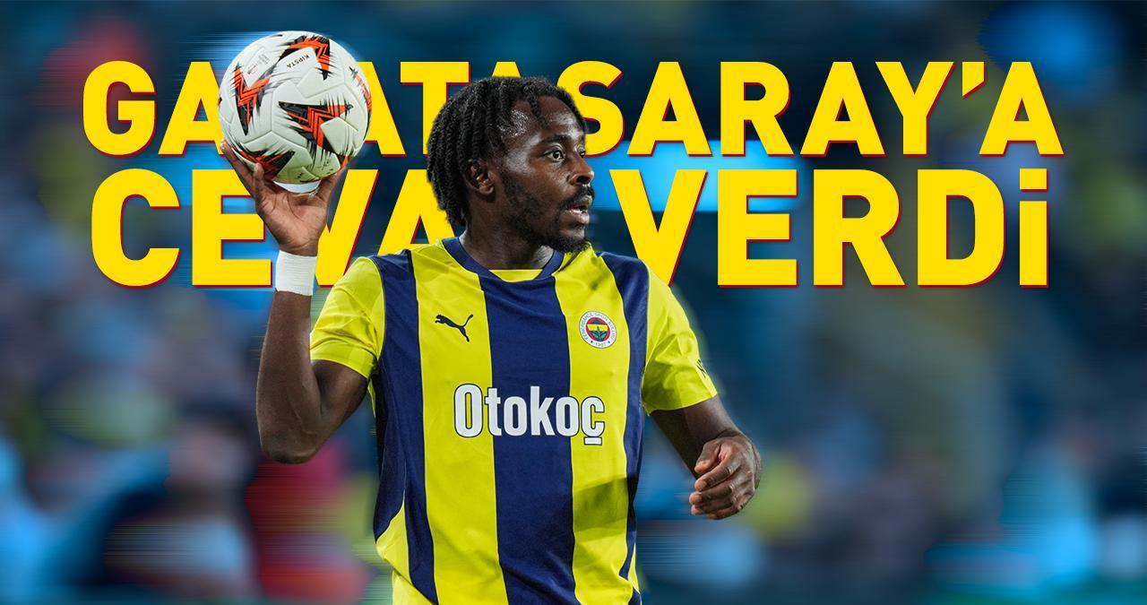 SON DAKİKA TRANSFER HABERİ | Fenerbahçe'de sözleşmesi sona erecek olan Bright Osayi-Samuel'den, Galatasaray'a yanıt!