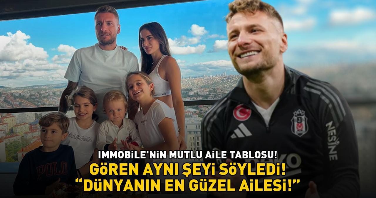 Çaykur Rizespor - Beşiktaş maçı öncesi gündem oldu! Ciro Immobile'nin çocuklarına bakın! 'DÜNYANIN EN GÜZEL AİLESİ!'