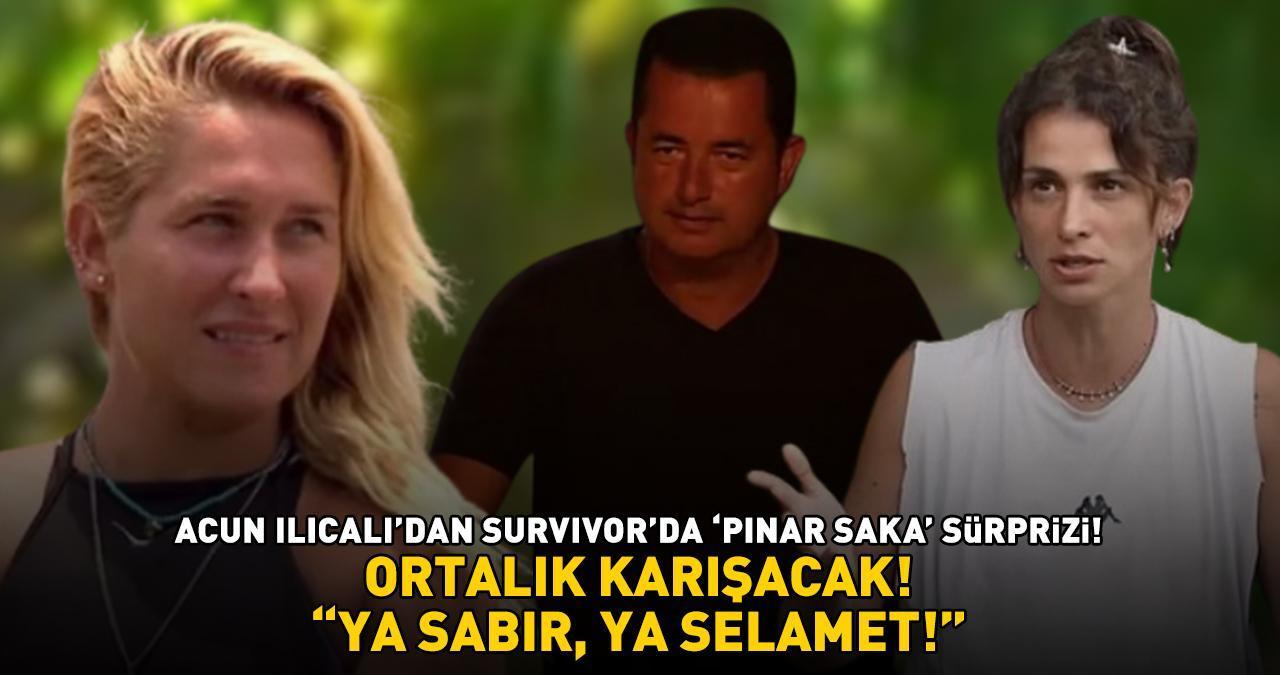 Survivor'da 3. eleme adayı belli oluyor! Acun Ilıcalı, yedek yarışmacıyı konseye çağırdı! Sema Aydemir, Pınar Saka'yı görünce şoke oldu