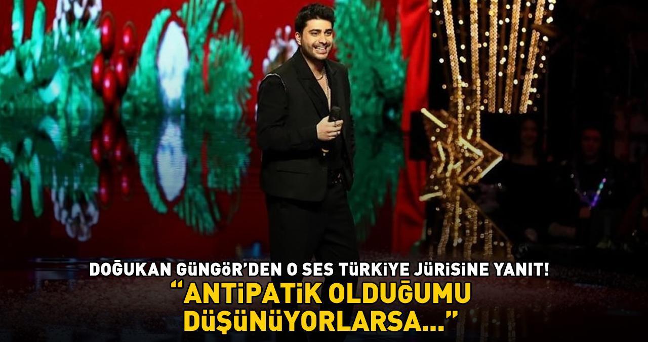 Kızılcık Şerbeti'nin Fatih'i Doğukan Güngör'den O Ses Türkiye jürisine yanıt: 'ANTİPATİK OLDUĞUMU DÜŞÜNÜYORLARSA...'