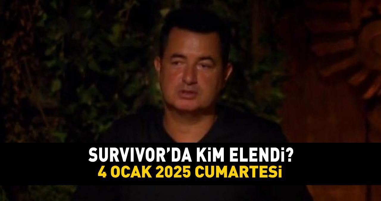 SURVİVOR'DAN ELENEN YARIŞMACI 4 OCAK 2025: Survivor'da kim elendi, Göksu mu Kübra mı? Yarışmaya veda eden isim!