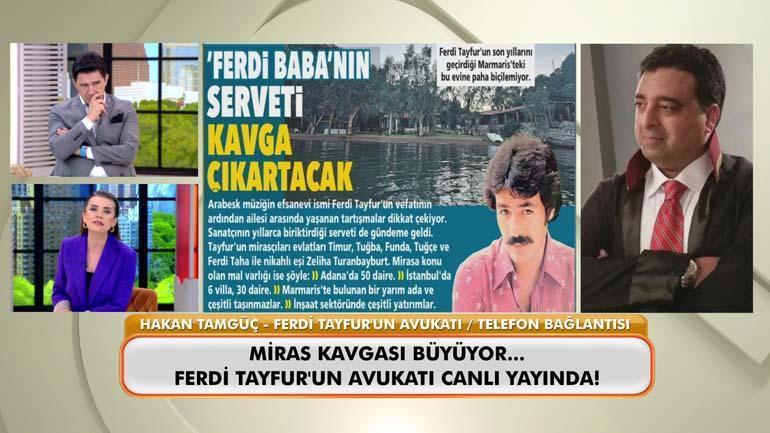 Ferdi Tayfur'un Avukatından Çarpıcı Miras Açıklamaları