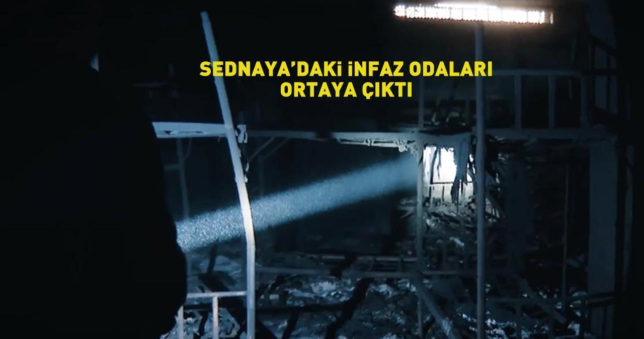 Kan donduran görüntüler! Sednaya'daki infaz odaları ortaya çıktı