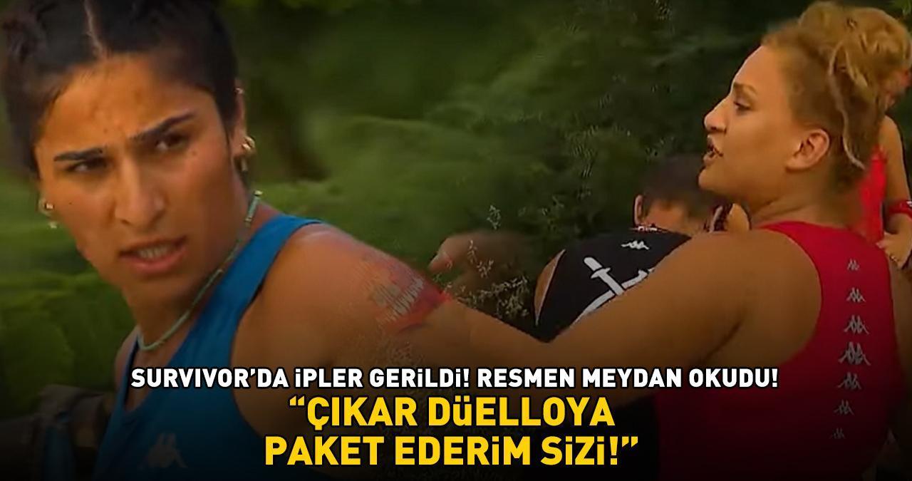 Survivor’dan elenen isim belli oluyor! Dilşah ile Almeda arasında ipler gerildi: ‘ÇIKAR DÜELLOYA PAKET EDERİM SİZİ!’