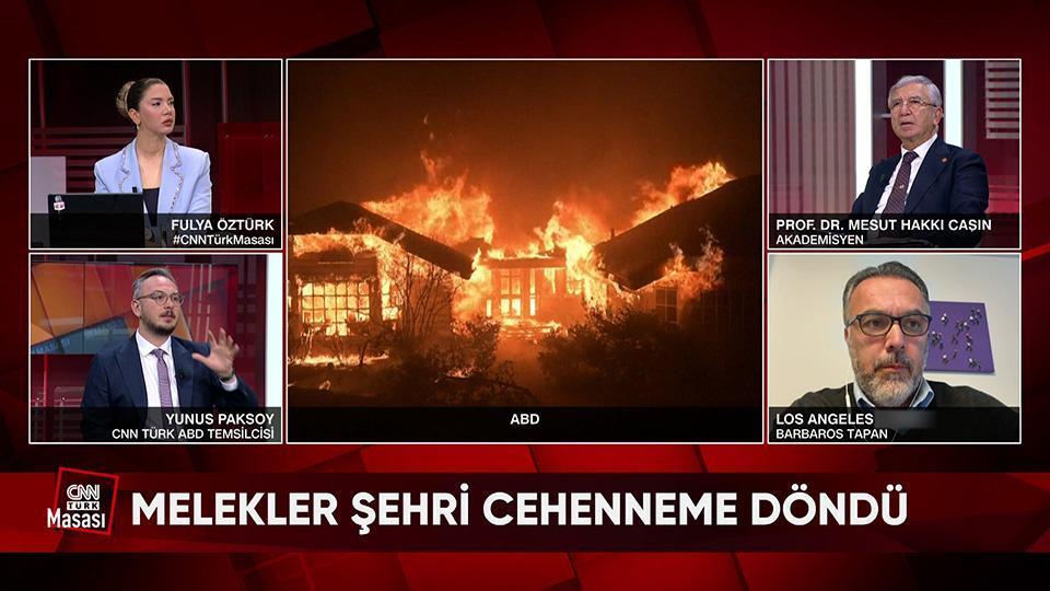 Los Angeles alev alev yanıyor, son durum ne? Biden yaktı, Trump söndürür mü? Türk itfaiyesi ABD'ye gider mi? CNN TÜRK Masası'nda konuşuldu