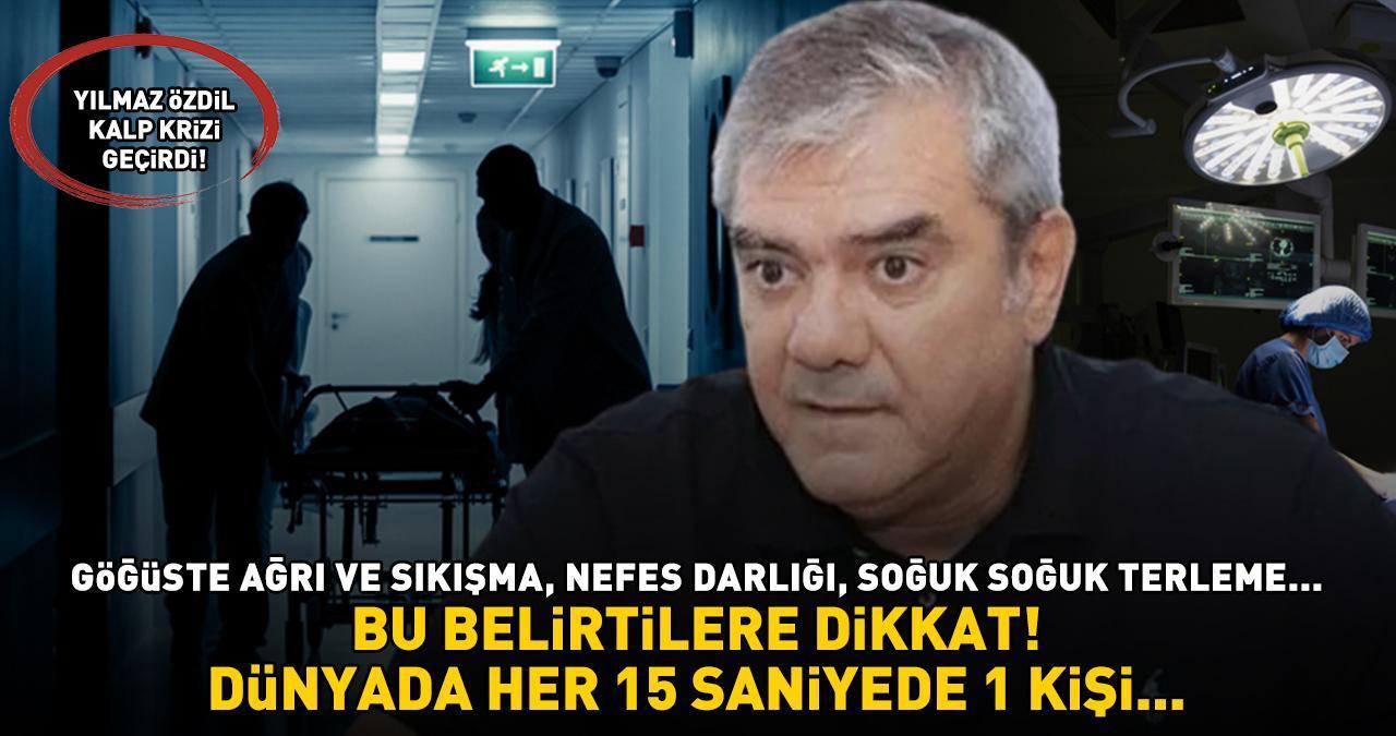 Yılmaz Özdil kalp krizi geçirdi! Göğüste ağrı ve sıkışma, nefes darlığı, terleme! Bu belirtiler varsa dikkat! Her 15 saniyede 1 kişi...