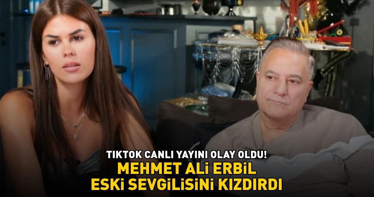 Mehmet Ali Erbil eski sevgilisi Gülseren Ceylan'ı kızdırdı! TİKTOK CANLI YAYININDA GERGİN ANLAR