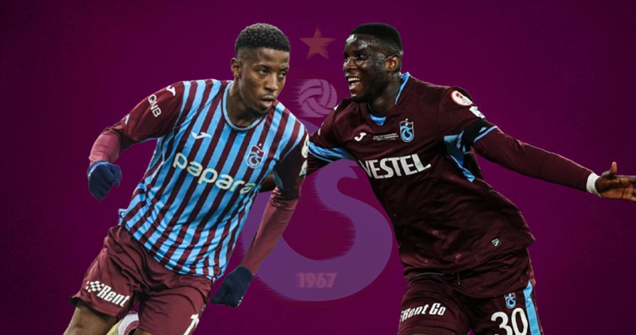 Trabzonspor'un yeni golcüsü Simon Banza, şimdiden Onuachu'yu yakaladı!