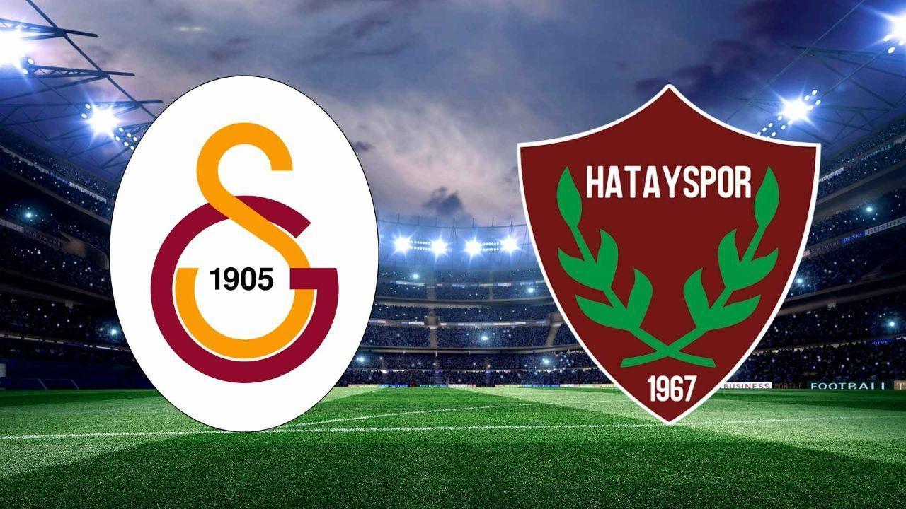 Hatayspor Galatasaray Muhtemel 11'ler/ maç kadrosu