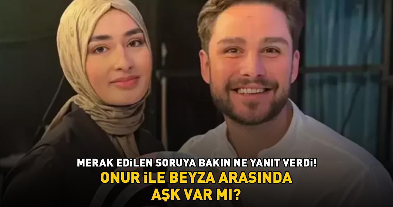 MasterChef şampiyonu Onur ile Beyza aşk mı yaşıyor? Bakın merak edilen soruya ne yanıt verdi!