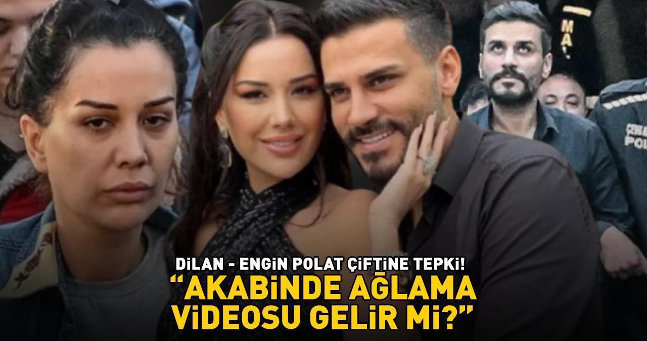 Dilan Polat-Engin Polat çiftine tepki: 'AKABİNDE AĞLAMA VİDEOSU GELİR Mİ?'