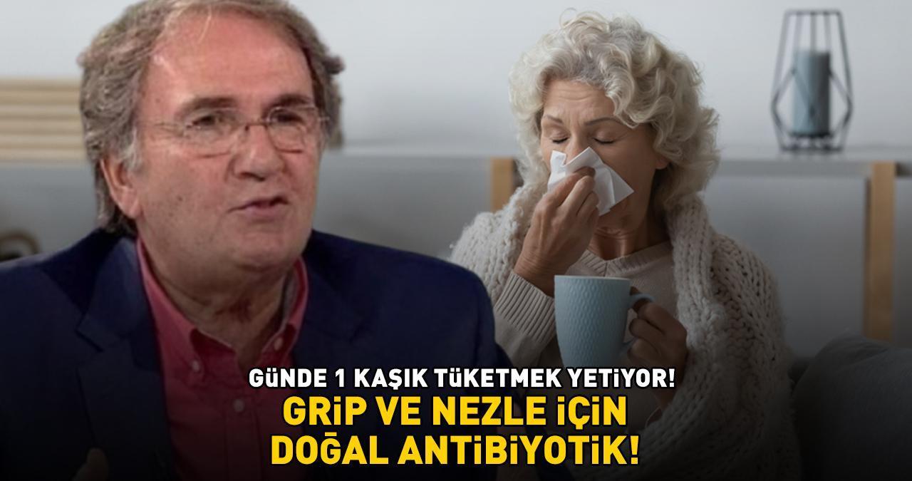 İbrahim Saraçoğlu'ndan grip ve nezle için doğal antibiyotik! Düzenli 1 kaşık tüketmek yetiyor; öksürük, balgam ve hırıltının kökünü kurutuyor