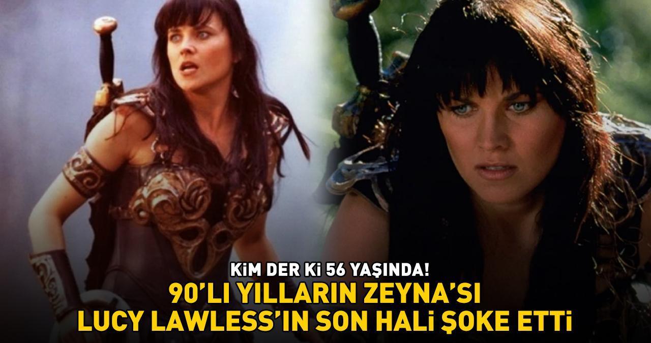 KİM DER Kİ 56 YAŞINDA! 90'lı yılların Zeyna'sı Lucy Lawless’ın son hali şoke etti!