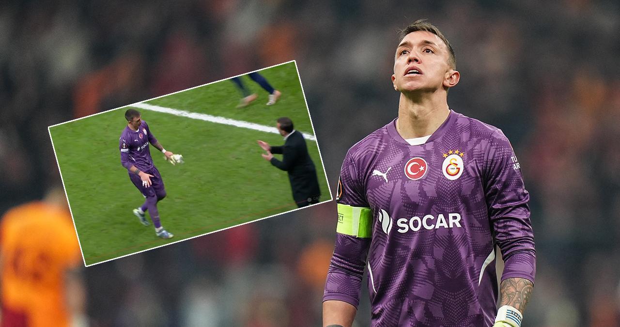 Galatasaray Kaptanı Muslera'dan şok hareket! Taraftarlardan tepki yedikten sonra, 'Bitti' işareti...